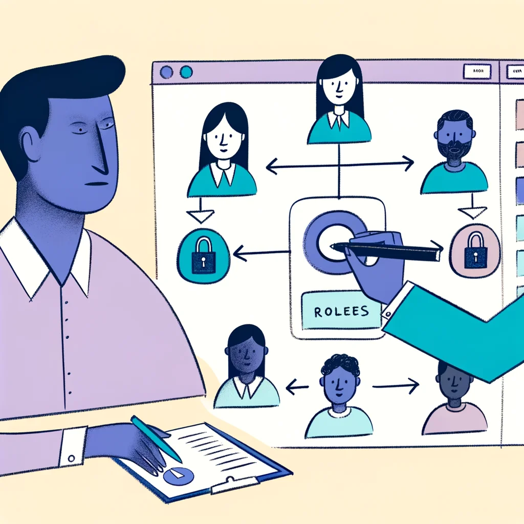 Account access controls and privacy settings arranged in a secure interface